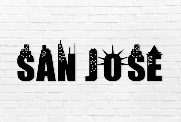 Download San Jose Text Wall Interior Decor Crafts - Interior decor Collection