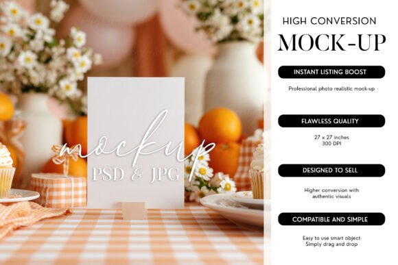 Download 5x7 Invitation Mockup PSD Smart Object - Mockup Collection