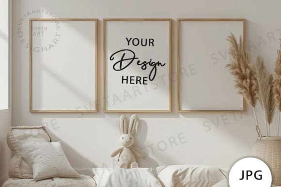 Download Frames Mockup, Baby Room Mockup JPG - Mockup Collection