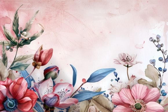 Download Watercolor Floral Frame - Watercolor floral frame Collection