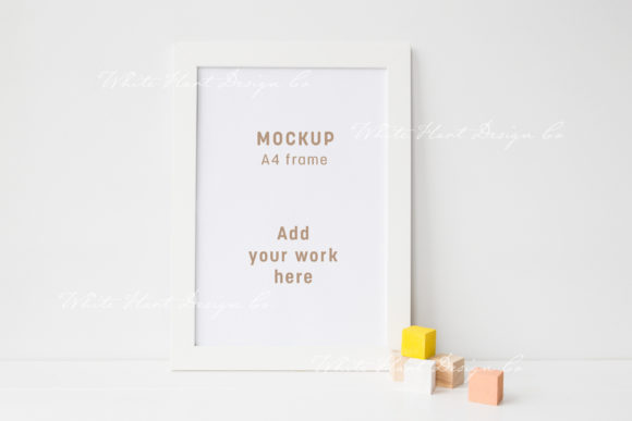 Download A4 Nursery Frame Mockup - Mockup Collection