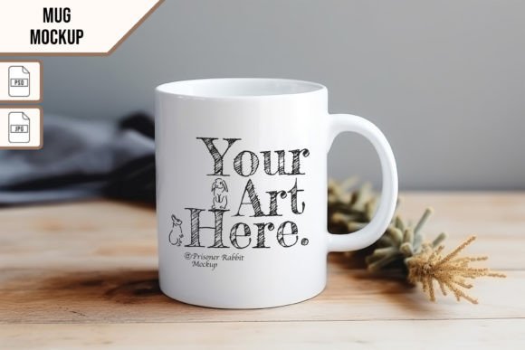 Download Coffee Mug Mockup Smart Object Template - Mockup Collection