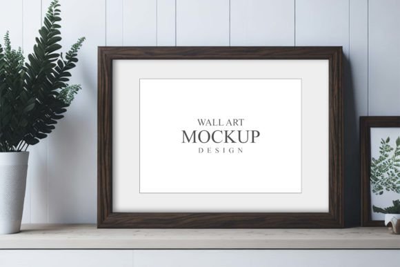 Download Landscape Wood Frame Mockup - Mockup Collection
