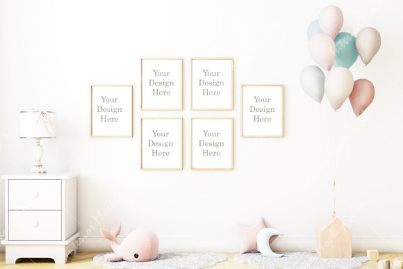 Download Nursery Mockup Frame - Mockup Collection