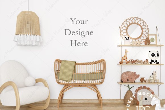 Download Blank Wall, Kids Room Mockup - Mockup Collection