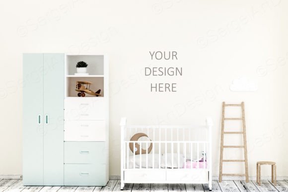Download Nursery Mockup, Baby Room Image, JPG - Mockup Collection