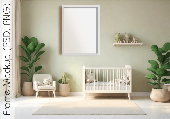 Download Nursery Frame Mockup - Mockup Collection