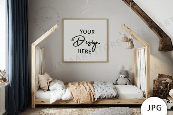 Download Frames Mockup, Baby Room Mockup JPG - Mockup Collection