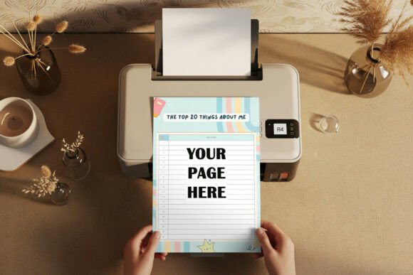 Download A4 Paper Print Mockup - Mockup Collection