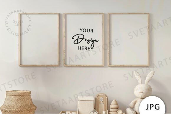 Download Frames Mockup, Baby Room Mockup JPG - Mockup Collection