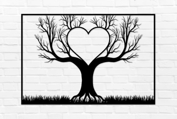 Download Love Tree Wall Interior Decor Crafts - Interior decor Collection