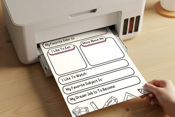 Download Blank Paper Print Mockup - Mockup Collection
