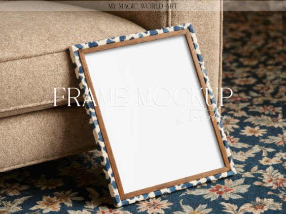 Download Boho Frame Mockup PSD with Smart Object - Mockup Collection
