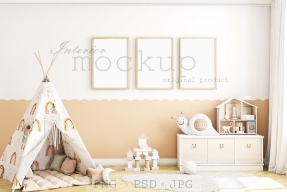 Download Frame Mockup Kids - 808 - Mockup Collection