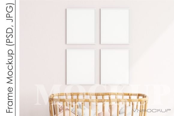 Download Modern Kid's Room Frame Mockup - Mockup Collection