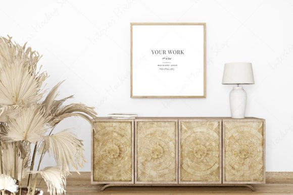 Download Frame Mockup, Interior Mockup - 1800 - Mockup Collection
