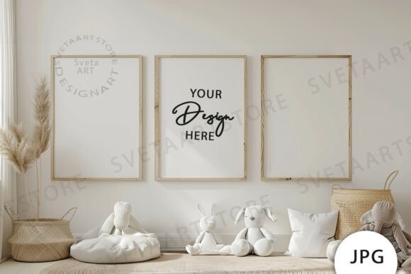 Download Frames Mockup, Baby Room Mockup JPG - Mockup Collection