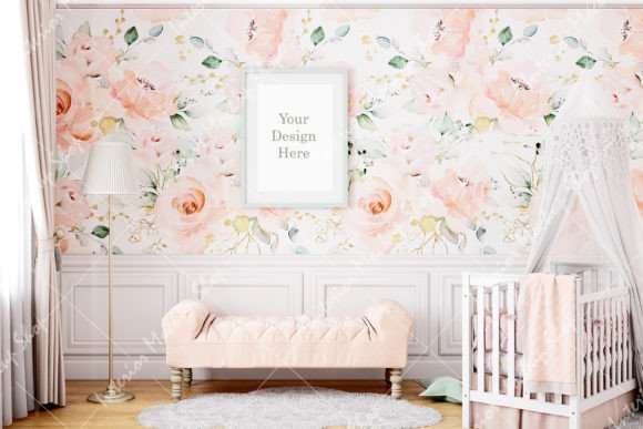 Download Nursery Mockup Frame - 1121 - Mockup Collection