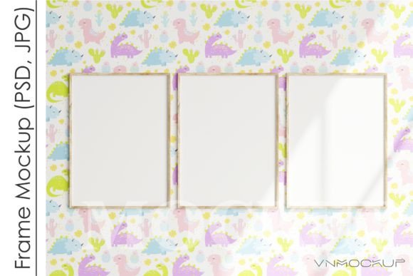 Download Nursery Frame Mockup, Modern Kid's Room - Mockup Collection
