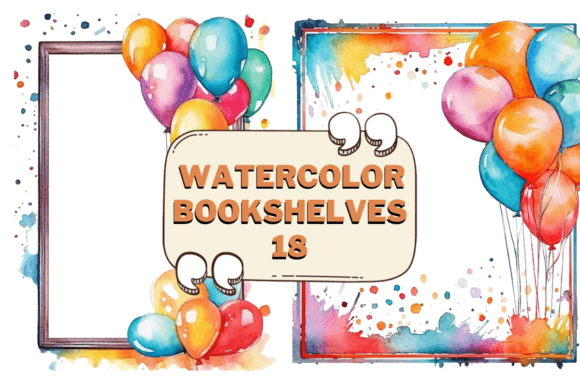Download Sublime Watercolor Party Photo Frames 18 - Premium Resources