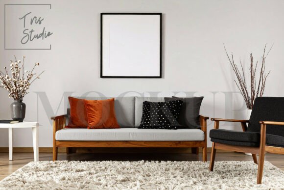 Download Cozy Interior Scene Mockup - Mockup Collection